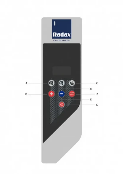 Расстоечный шкаф Radax Pushkin PS78D с цифровой панелью